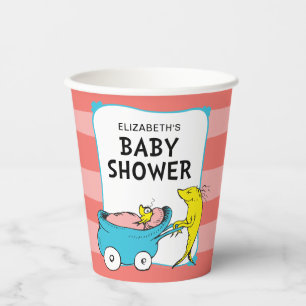 Dr. Seuss   One Fish - Girl Baby Shower Paper Cups