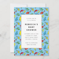 Dr. Seuss - One Fish, Two Fish | Baby Shower