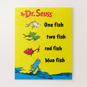Dr. Seuss   One Fish Two Fish Jigsaw Puzzle