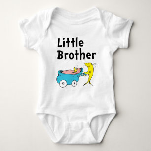 Dr. Seuss   One Fish Two Fish   Little Brother Baby Bodysuit
