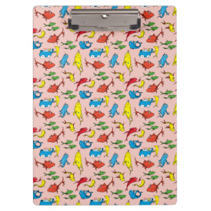 Dr. Seuss   One Fish Two Fish Pattern Clipboard