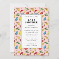 Dr. Seuss - One Fish, Two Fish | Pink Baby Shower