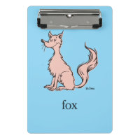 Dr. Seuss | Pink Fox