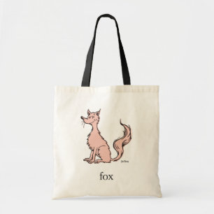 Dr. Seuss Pink Fox Tote Bag