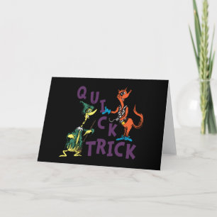 Dr. Seuss Quick Trick Halloween Graphic Card