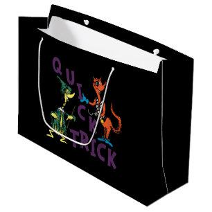 Dr. Seuss Quick Trick Halloween Graphic Large Gift Bag