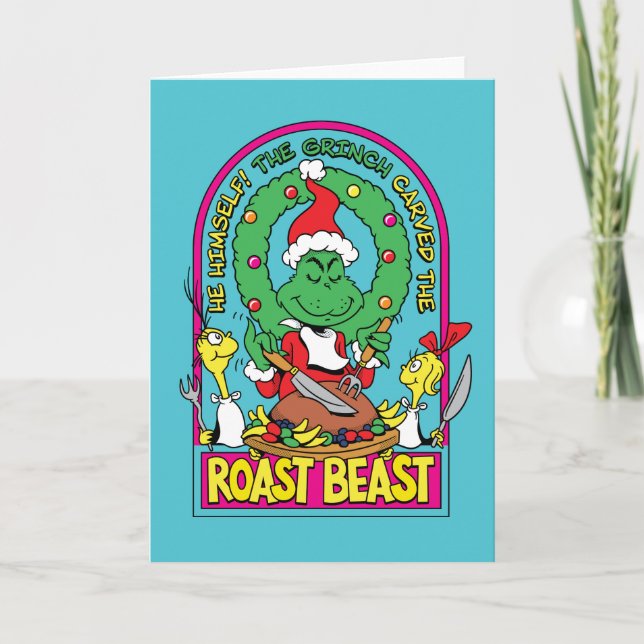 Dr. Seuss | Roast Beast Graphic Card (Front)