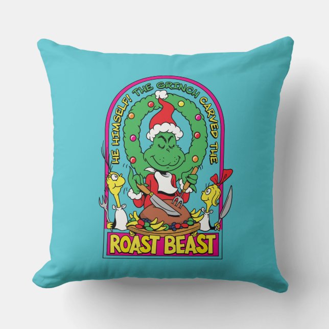 Dr. Seuss | Roast Beast Graphic Cushion (Front)