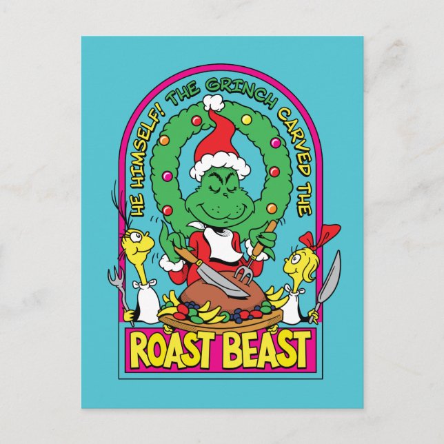 Dr. Seuss | Roast Beast Graphic Postcard (Front)