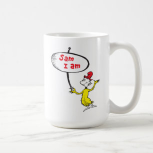 Dr. Seuss   Sam-I-Am Holding Sign Coffee Mug