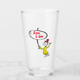 Dr. Seuss   Sam-I-Am Holding Sign Glass