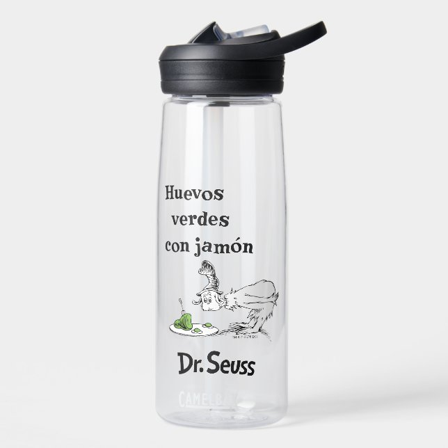 Dr. Seuss Spanish Green Eggs and Ham Water Bottle (Left)