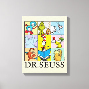 Dr. Seuss Stories Graphic Canvas Print