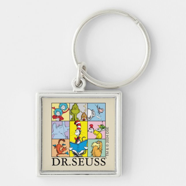 Dr. Seuss | Stories Graphic Key Ring (Front)