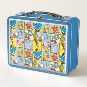 Dr. Seuss   Stories Graphic Metal Lunch Box