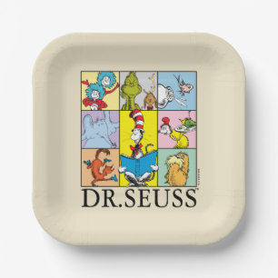 Dr. Seuss   Stories Graphic Paper Plate