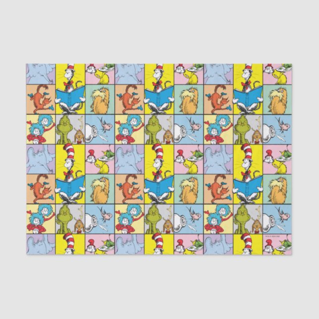 Dr. Seuss | Stories Graphic Tissue Paper (Front)