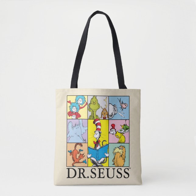 Dr. Seuss | Stories Graphic Tote Bag (Front)