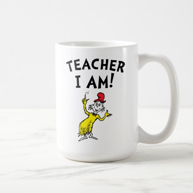 Dr. Seuss | Teacher I Am! Coffee Mug (Right)