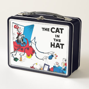 Dr. Seuss   The Cat in the Hat Cleans Up Metal Lunch Box