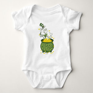 Dr. Seuss   The Cat in the Hat - Happy St. Cat's! Baby Bodysuit