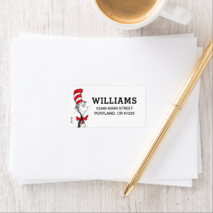 Dr. Seuss The Cat in the Hat Label