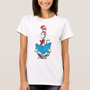 Dr. Seuss   The Cat in the Hat - Reading T-Shirt