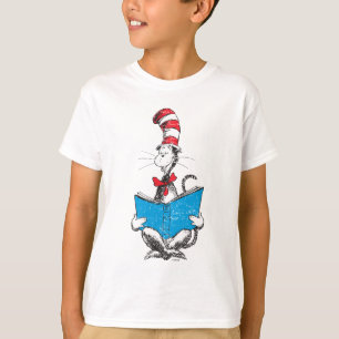 Dr. Seuss   The Cat in the Hat - Reading T-Shirt