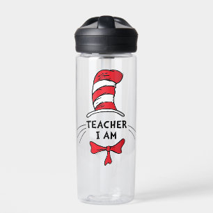 Dr. Seuss The Cat in the Hat - Teacher I am Water Bottle
