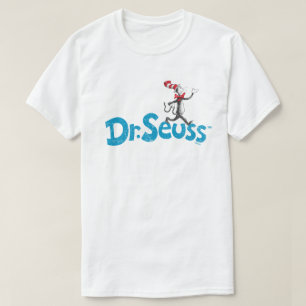 Dr. Seuss   The Cat in the Hat Vintage Logo T-Shirt