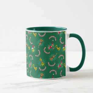 Dr Seuss   The Grinch   Merry Grinchmas Pattern Mug