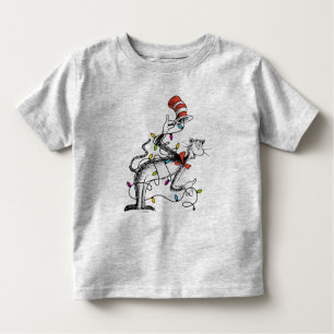 Dr. Seuss   The Grinch   Mischievous Cat in the Ha Toddler T-Shirt