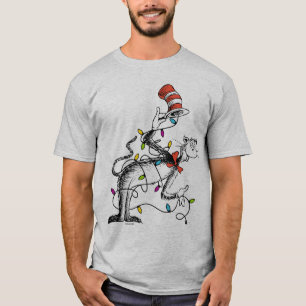 Dr Seuss The Grinch Mischievous Cat in the Hat T-Shirt