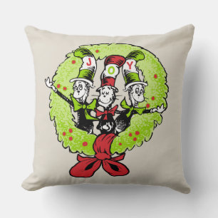 Dr Seuss   The Grinch   Whoville Christmas Joy Cushion