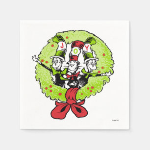 Dr Seuss   The Grinch   Whoville Christmas Joy Napkin