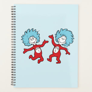 Dr. Seuss Thing 1 and Thing 2 Character Planner
