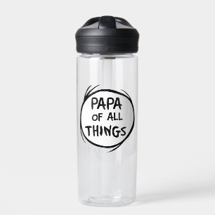 Dr. Seuss Thing 1 Thing 2 - Papa of all Things Water Bottle