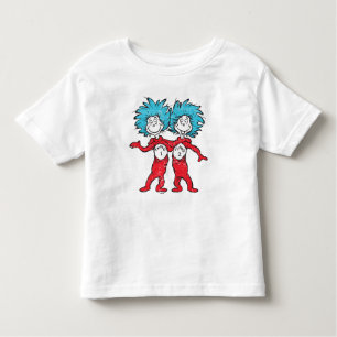 Dr. Seuss   Thing 1, Thing 2 Sitting Toddler T-Shirt