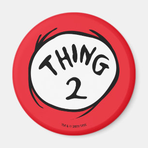 Dr. Seuss   Thing 1 Thing 2 - Thing 2 Magnet