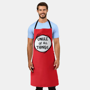 Dr. Seuss   Thing 1 Thing 2 - Uncle of all Things Apron