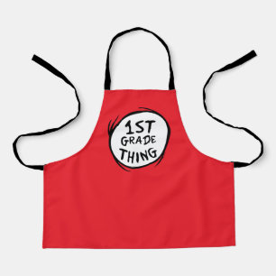 Dr. Seuss   Thing One Thing Two - 1st Grade Thing Apron