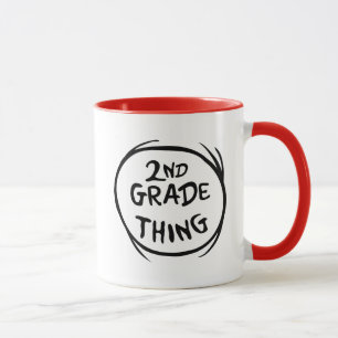 Dr. Seuss   Thing One Thing Two - 2nd Grade Thing Mug