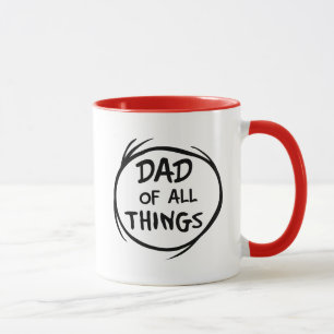 Dr. Seuss Thing One Thing Two - Dad of all Things Mug