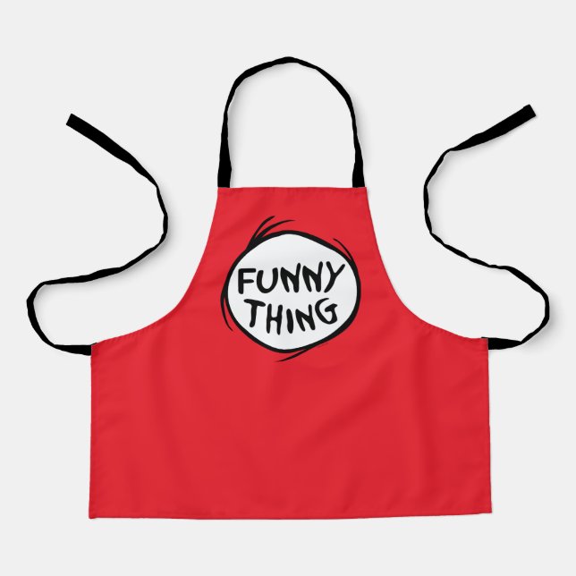 Dr. Seuss | Thing One Thing Two - Funny Thing Apron (Front)