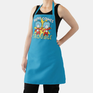 Dr. Seuss   Thing One Thing Two Here Comes Trouble Apron