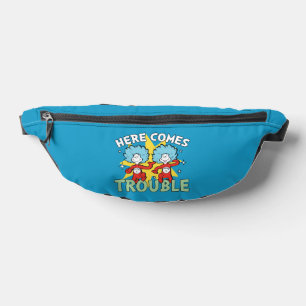 Dr. Seuss   Thing One Thing Two Here Comes Trouble Bum Bags
