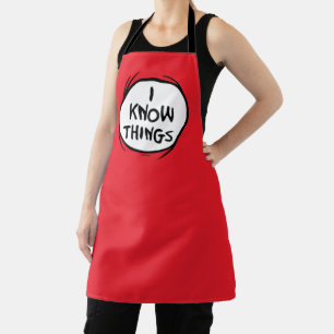 Dr. Seuss   Thing One Thing Two - I Know Things Apron