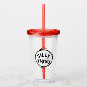 Dr. Seuss   Thing One Thing Two - Silly Thing Acrylic Tumbler