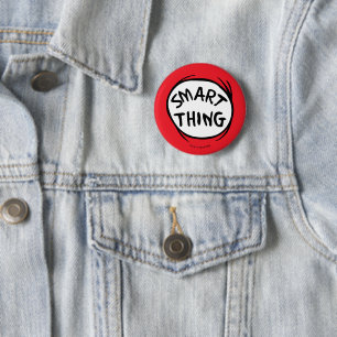 Dr. Seuss Thing One Thing Two - Smart Thing 6 Cm Round Badge