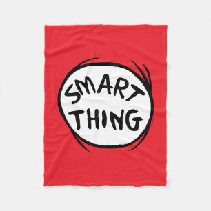 Dr. Seuss   Thing One Thing Two - Smart Thing Fleece Blanket